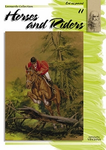 חוברת רוכבים וסוסים LEONARDO COLLECTION