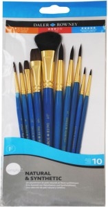סט 10 מכחולים DALER ROWNEY