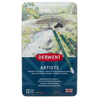 סט עיפרון צבעוני 12 יח' DERWENT