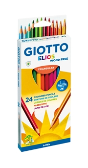 סט עפרונות צבעונים 24 יח" GIOTTO