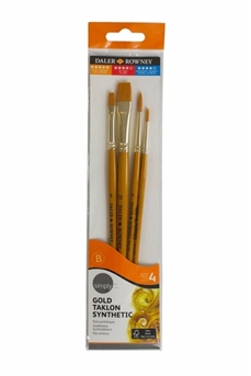 סט 4 מכחולים DALER ROWNEY